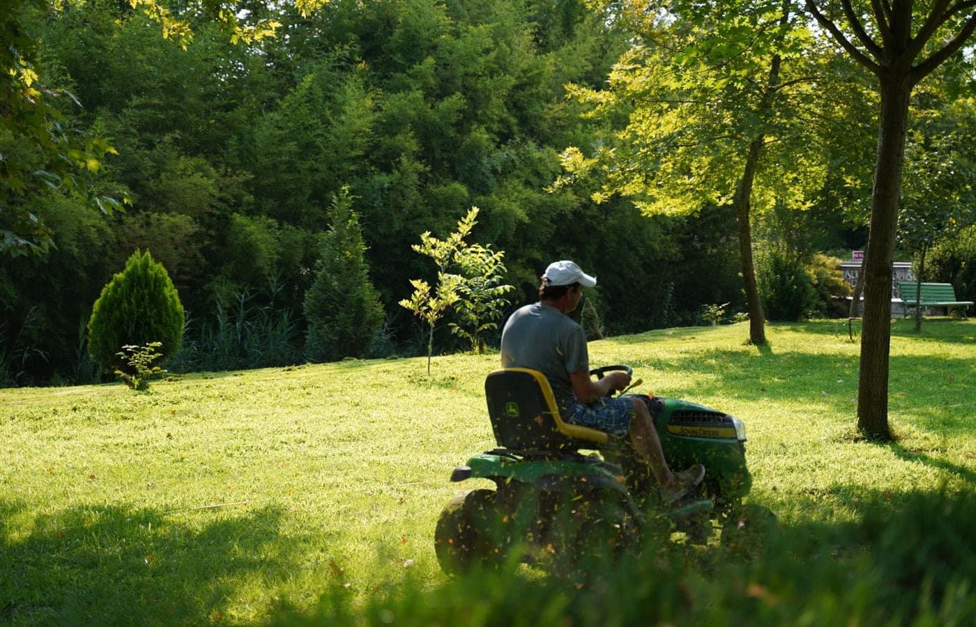Representative landscaping photograph; no pictured business is for sale