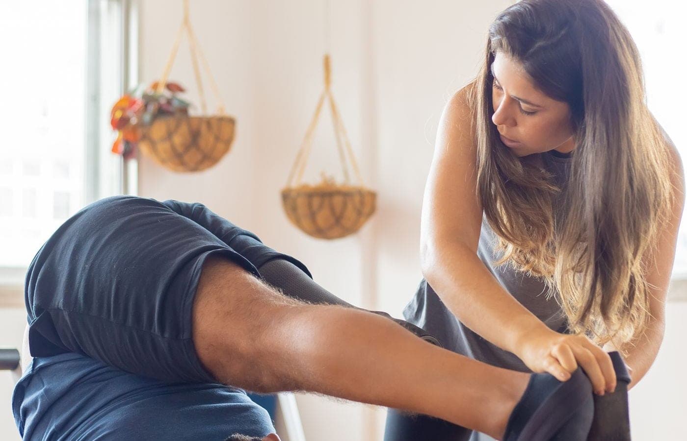 Representative wellness studio photograph; no pictured business is for sale