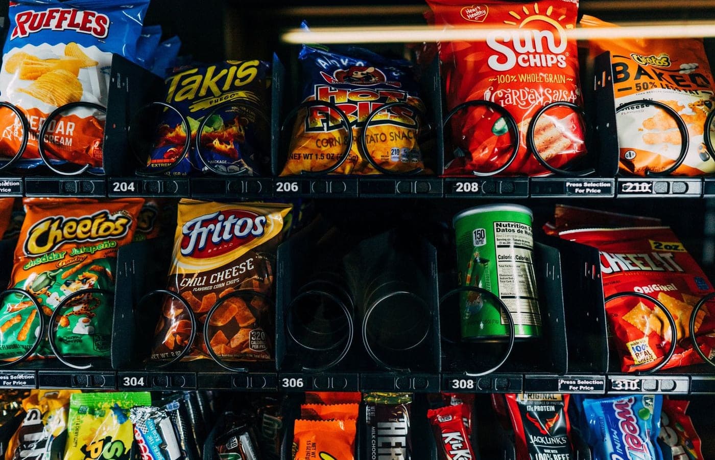 Representative vending route photograph; no pictured business is for sale